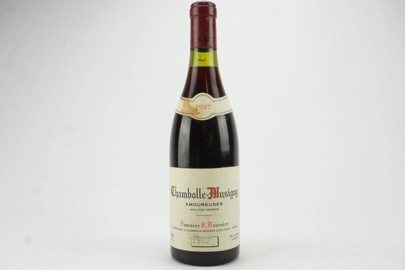      Chambolle-Musigny Les Amoureuses Domaine G. Roumier 1987   - Auction The Art of Collecting - Italian and French wines from selected cellars - Pandolfini Casa d'Aste