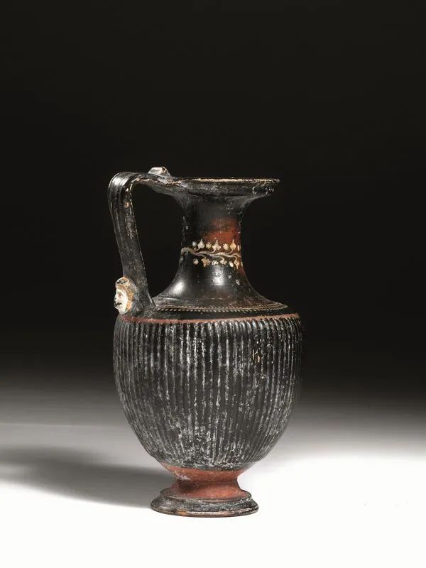 OINOCHOE NELLO STILE DI GNATHIA  - Asta Reperti Archeologici - Pandolfini Casa d'Aste