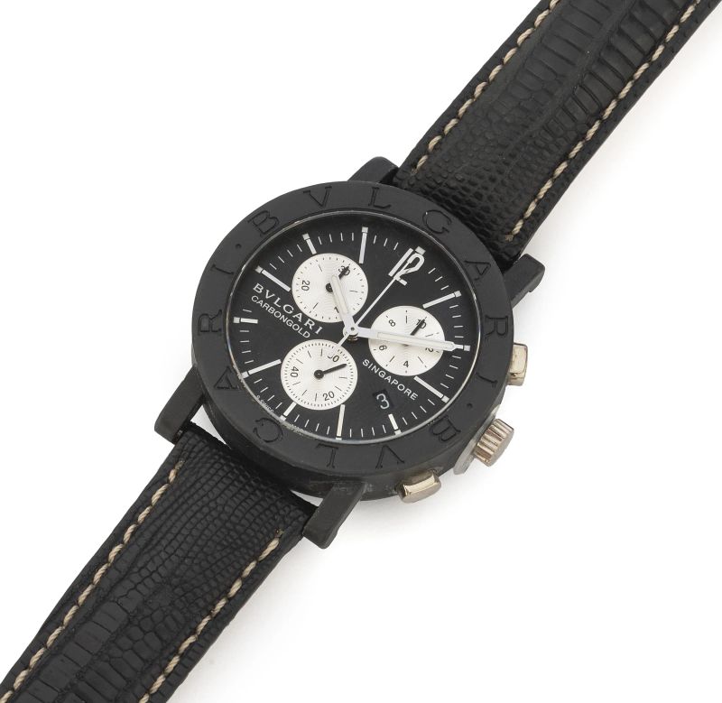 



BULGARI CARBONGOLD SINGAPORE CRONOGRAFO REF. BB38 CL CH EDIZIONE LIMITATA N. 62X/999  - Asta OROLOGI - Pandolfini Casa d'Aste