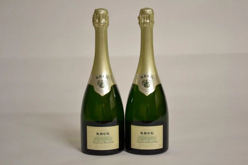 Krug Clos du Mesnil 1998  - Asta Vini pregiati e da collezione - Pandolfini Casa d'Aste