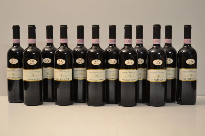 Sagrantino di Montefalco 25 Anni Arnaldo Caprai 2001  - Auction the excellence of italian and international wines from selected cellars - Pandolfini Casa d'Aste