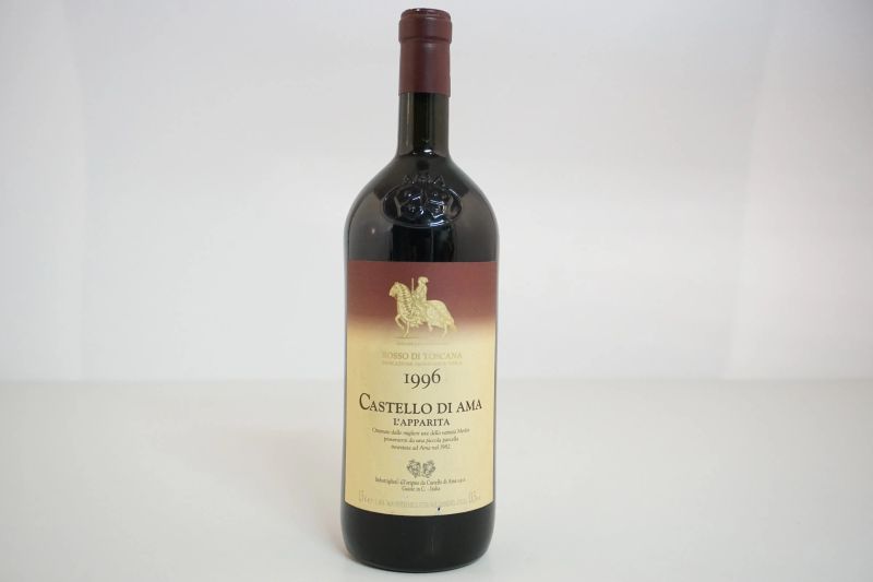 L'Apparita Castello di Ama 1996  - Auction Auction Time | Smart Wine - Pandolfini Casa d'Aste