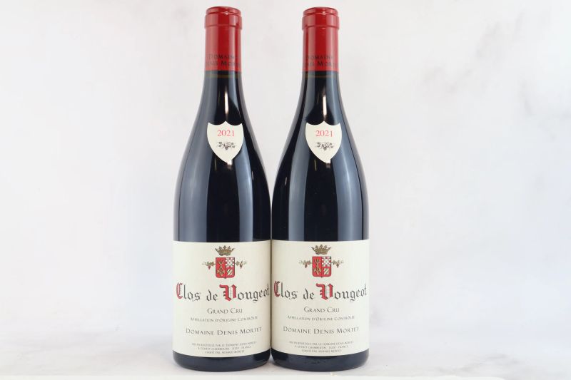 



Clos de Vougeot Domaine Denis Mortet 2021  - Auction La Joie du Vin - Fine and Rare Wine - Pandolfini Casa d'Aste