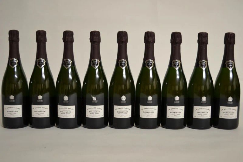 La Grande Annee Brut Rose Bollinger 2002  - Auction PANDOLFINI FOR EXPO 2015: Finest and rarest wines - Pandolfini Casa d'Aste