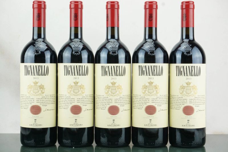Tignanello Antinori 2013  - Auction LA RAFFINATEZZA DELLA COMPLESSITA' - Fine and Rare Wine - Pandolfini Casa d'Aste