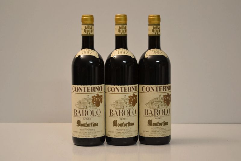 Barolo Monfortino Riserva Giacomo Conterno 1997  - Auction the excellence of italian and international wines from selected cellars - Pandolfini Casa d'Aste