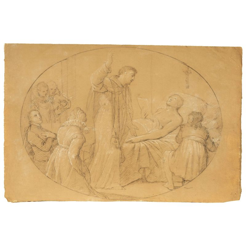 Artista romano, fine sec. XVIII / inzio sec. XIX  - Asta STAMPE E DISEGNI DAL XV AL XIX SECOLO - Pandolfini Casa d'Aste