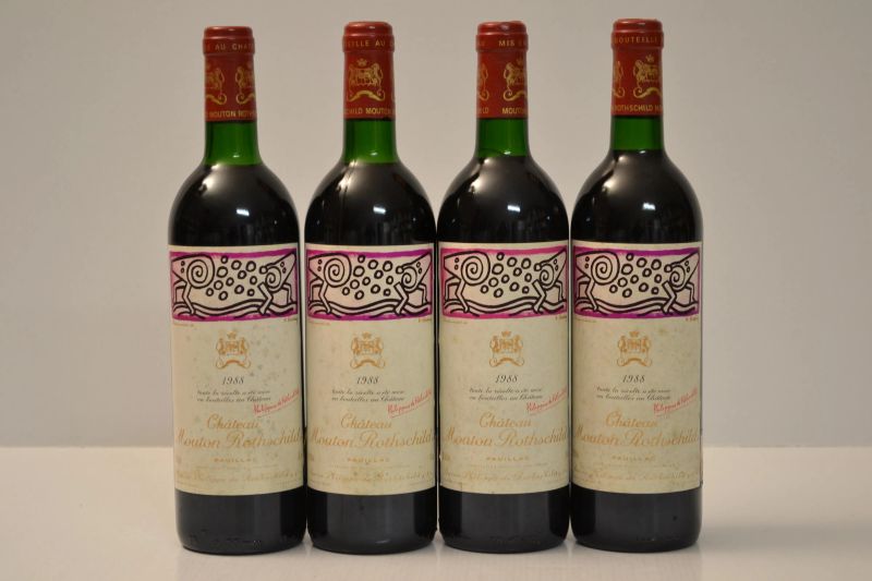 Chateau Mouton Rothschild 1988  - Auction the excellence of italian and international wines from selected cellars - Pandolfini Casa d'Aste