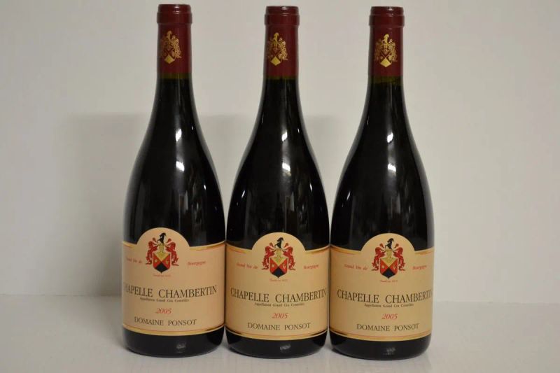 Chapelle-Chambertin Domaine Ponsot 2005  - Auction Finest and Rarest Wines - Pandolfini Casa d'Aste