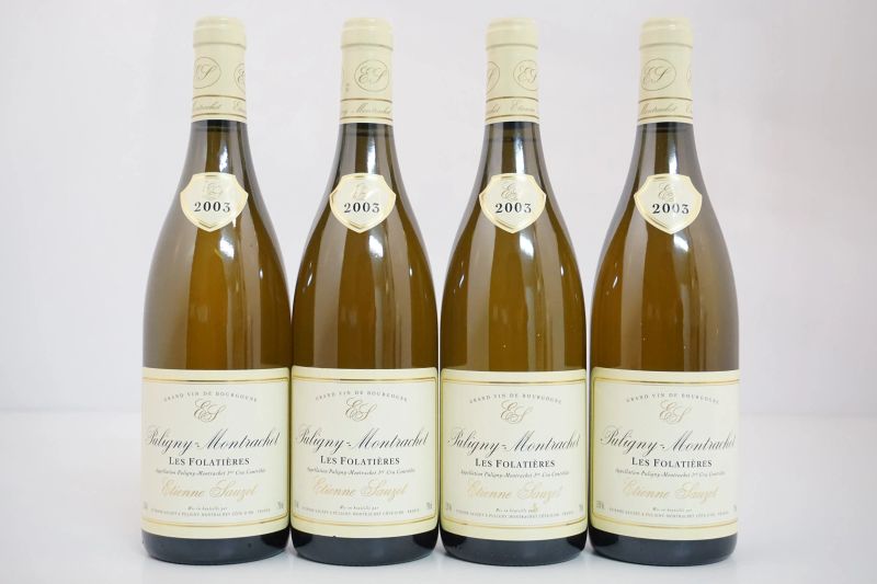      Puligny Monteachet Les Folatieres Domaine Etienne Sauzet 2003   - Auction Wine&Spirits - Pandolfini Casa d'Aste