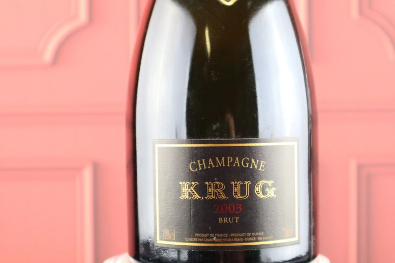 Krug 2003  - Asta Smartwine 2.0 | Spring Classics - Pandolfini Casa d'Aste
