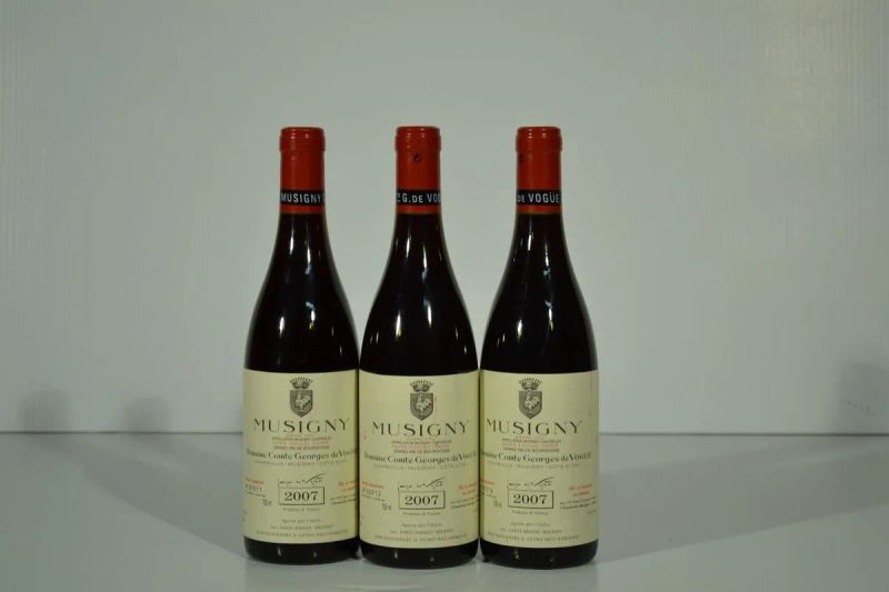 Musigny Vieilles Vignes Grand Cru Domaine Comte Georges de Vogue 2007  - Auction Finest and Rarest Wines - Pandolfini Casa d'Aste