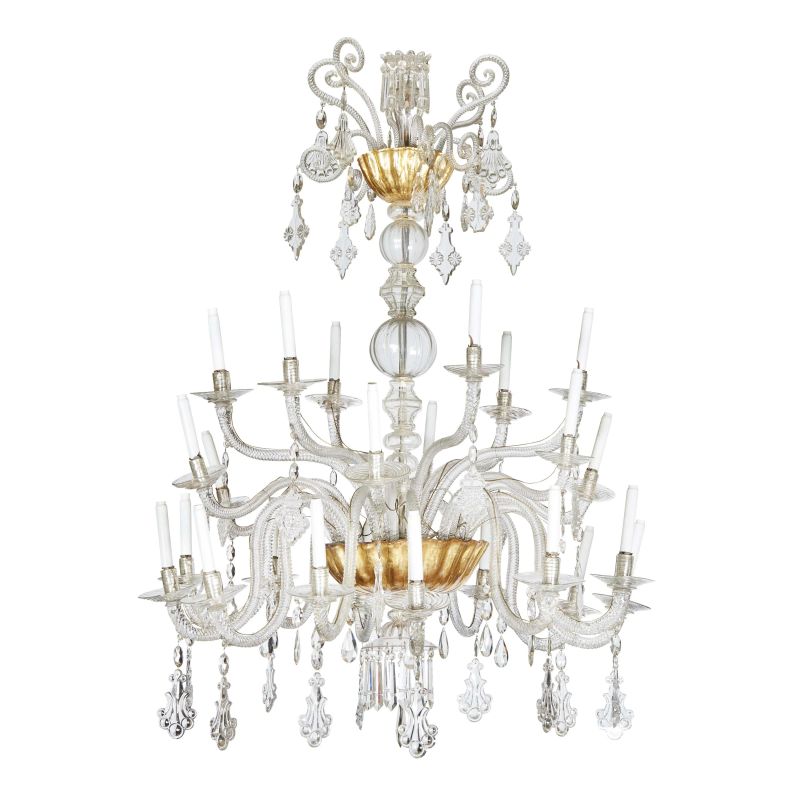 A TUSCAN CHANDELIER, 19TH CENTURY  - Auction furniture and works of art - Pandolfini Casa d'Aste