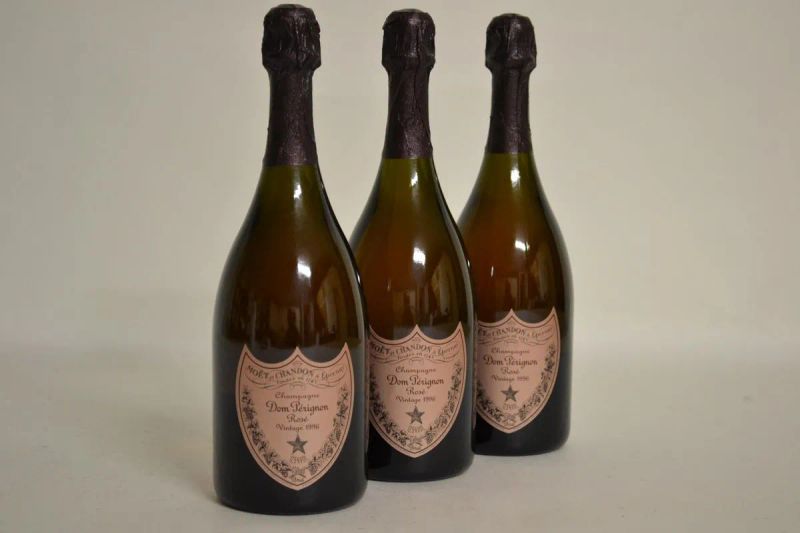 Dom Perignon Rose 1996  - Auction The passion of a life. A selection of fine wines from the Cellar of the Marcucci. - Pandolfini Casa d'Aste