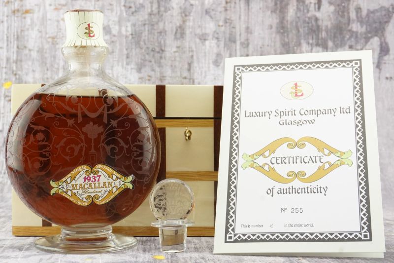 Macallan-Glenlivet 1937  - Auction Rum, Whisky and Collectible Spirits | Online Auction - Pandolfini Casa d'Aste
