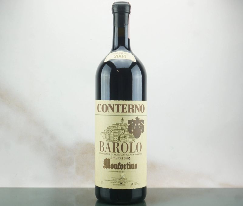 Barolo Monfortino Riserva Giacomo Conterno 2004  - Auction LA RAFFINATEZZA DELLA COMPLESSITA' - Fine and Rare Wine - Pandolfini Casa d'Aste