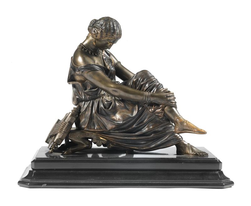      SCULTURA, FRANCIA, SECOLO XIX   - Auction Online Auction | Furniture and Works of Art from private collections and from a Veneto property - part three - Pandolfini Casa d'Aste