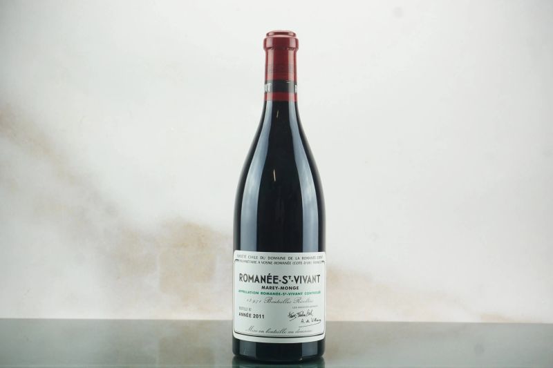 Roman&eacute;e Saint-Vivant Marey-Monge Domaine de la Roman&eacute;e Conti 2011  - Auction LA RAFFINATEZZA DELLA COMPLESSITA' - Fine and Rare Wine - Pandolfini Casa d'Aste