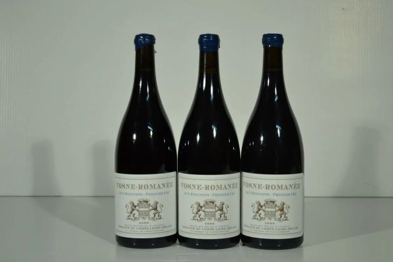 Vosne-Romanee Aux Reignots Premier Cru Domaine du Comte Liger-Belair 2008  - Auction Finest and Rarest Wines - Pandolfini Casa d'Aste