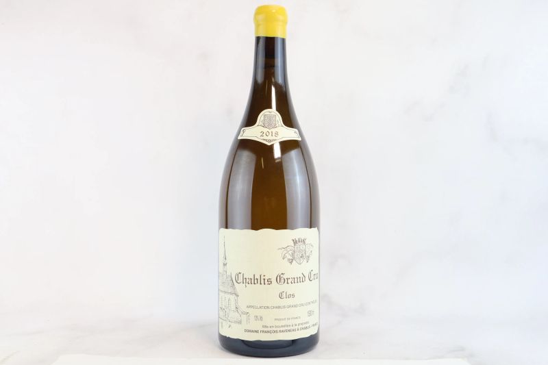 



Chablis Clos Domaine Raveneau 2018  - Auction La Joie du Vin - Fine and Rare Wine - Pandolfini Casa d'Aste