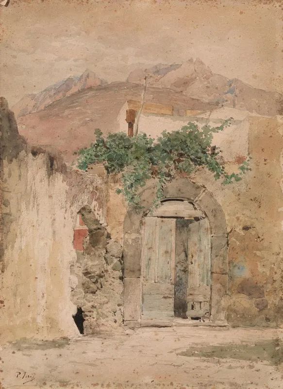 Pio Joris  - Auction 19th century Paintings - II - Pandolfini Casa d'Aste