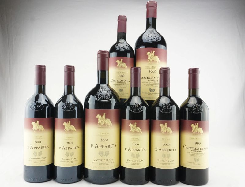 L&rsquo;Apparita Castello di Ama  - Auction THE SIGNIFICANCE OF PASSION - Fine and Rare Wine - Pandolfini Casa d'Aste