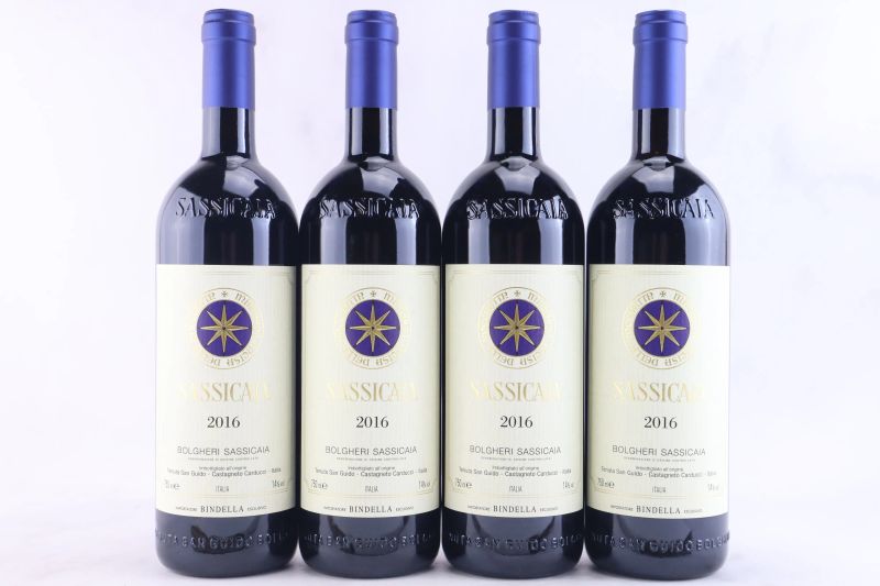 



Sassicaia Tenuta San Guido 2016  - Asta La Joie du Vin - Vini Pregiati e da Collezione - Pandolfini Casa d'Aste