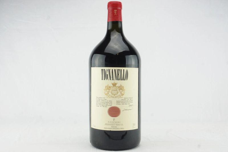 Tignanello Antinori 1997  - Auction THE SIGNIFICANCE OF PASSION - Fine and Rare Wine - Pandolfini Casa d'Aste