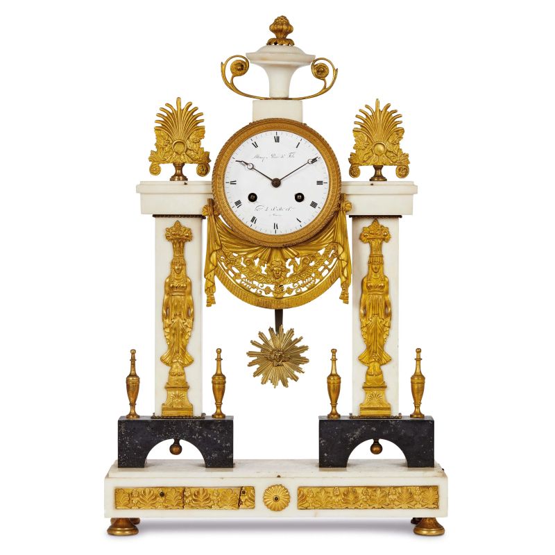 



PENDOLA DA CAMINO, TORINO, INIZIO SECOLO XIX   - Asta INTERNATIONAL FINE ART - Pandolfini Casa d'Aste