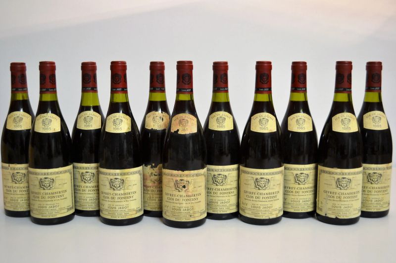 Gevrey-Chambertin Clos du Fonteny Domaine Louis Jadot 1985  - Auction A Prestigious Selection of Wines and Spirits from Private Collections - Pandolfini Casa d'Aste