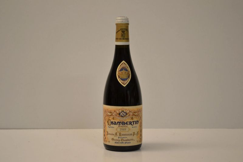 Chambertin Domaine Armand Rousseau 1989  - Auction the excellence of italian and international wines from selected cellars - Pandolfini Casa d'Aste