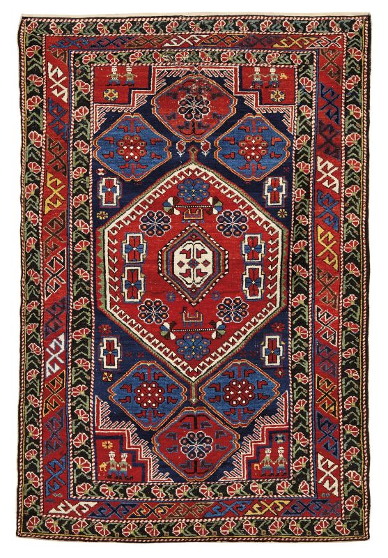 A SHIRVAN RUG, AZERBAIJAN, 1870  - Auction ONLINE AUCTION | RUGS - Pandolfini Casa d'Aste