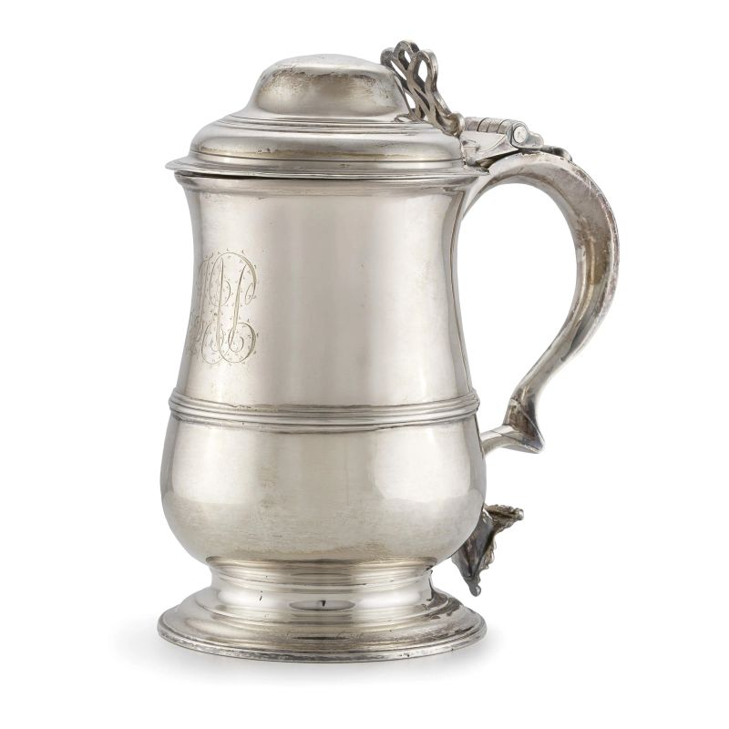 TANKARD, LONDRA, 1759, ARGENTIERE JOHN KING  - Asta Argenti italiani ed europei - Pandolfini Casa d'Aste