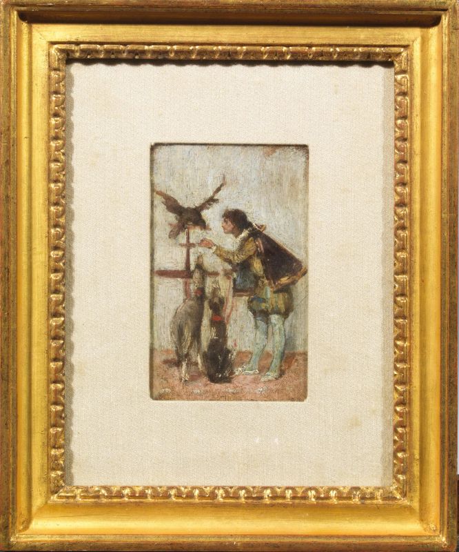 Scuola del sec. XIX  - Auction TIMED AUCTION | PAINTINGS, FURNITURE AND WORKS OF ART - Pandolfini Casa d'Aste