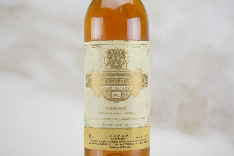 Château Coutet 1985  - Asta Smart Wine 2.0 | Asta Online - Pandolfini Casa d'Aste