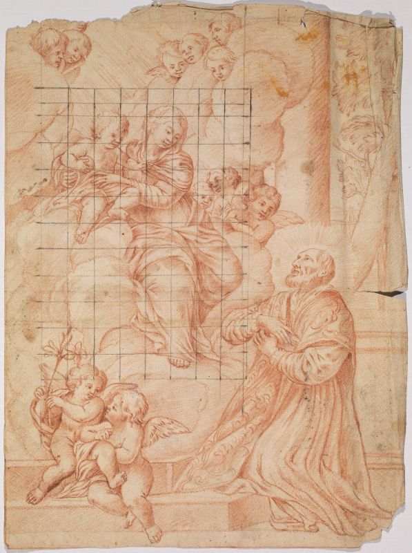      Scuola italiana, sec. XVIII   - Auction auction online| DRAWINGS AND PRINTS FROM 15th TO 20th CENTURY - Pandolfini Casa d'Aste