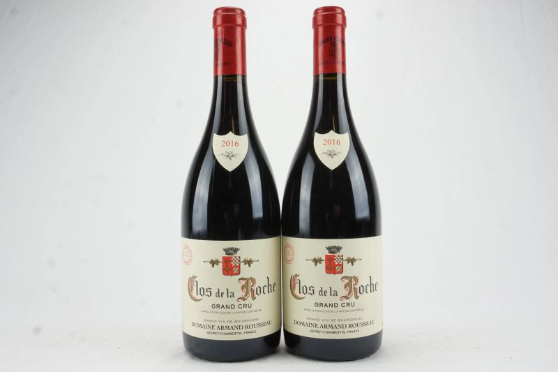      Clos de la Roche Domaine Armand Rousseau 2016   - Auction The Art of Collecting - Italian and French wines from selected cellars - Pandolfini Casa d'Aste