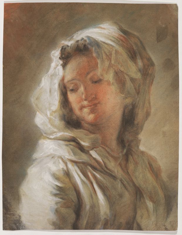 Scuola francese, sec. XIX  - Auction Works on paper: 15th to 19th century drawings, paintings and prints - Pandolfini Casa d'Aste