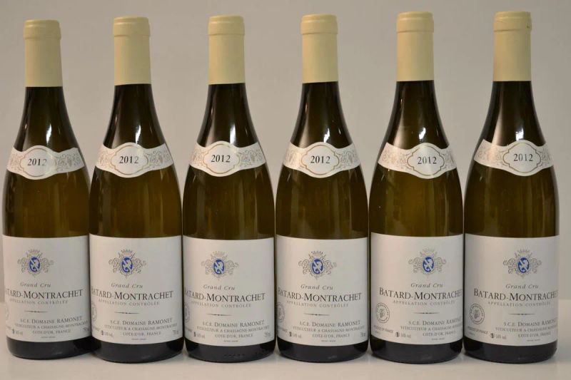 Batard-Montrachet Domaine Ramonet 2012                                      - Asta Vini e distillati da collezione da cantine selezionate - Pandolfini Casa d'Aste