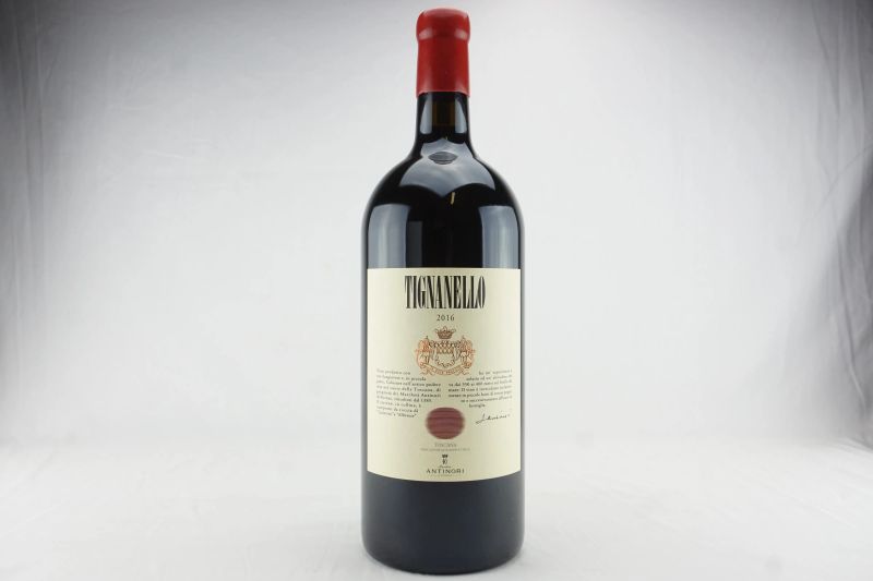 Tignanello Antinori 2016  - Auction THE SIGNIFICANCE OF PASSION - Fine and Rare Wine - Pandolfini Casa d'Aste
