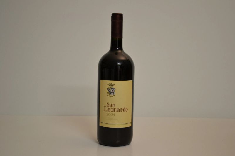 San Leonardo Tenuta San Leonardo 2004  - Auction A Prestigious Selection of Wines and Spirits from Private Collections - Pandolfini Casa d'Aste