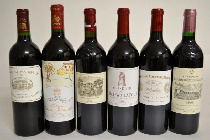Selezione Bordeaux 2006  - Auction PANDOLFINI FOR EXPO 2015: Finest and rarest wines - Pandolfini Casa d'Aste