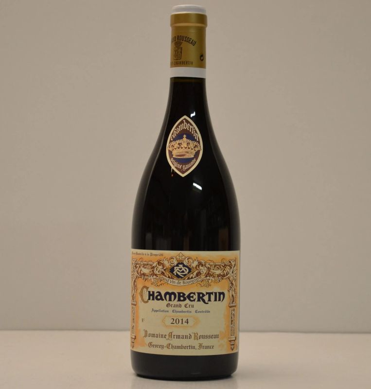 Chambertin Domaine Armand Rousseau 2014  - Auction  An Exceptional Selection of International Wines and Spirits from Private Collections - Pandolfini Casa d'Aste