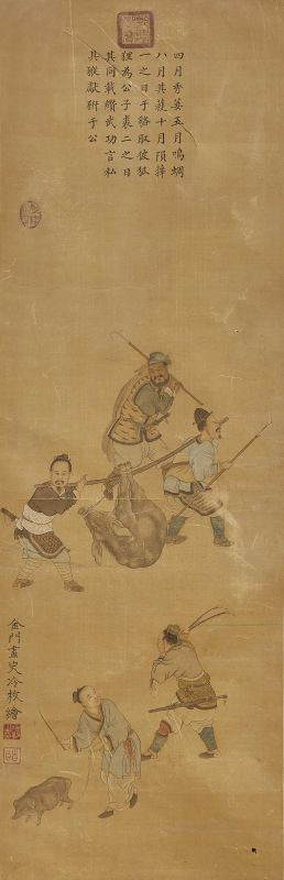 A DRAWING, CHINA, QING DYNASTY, 18TH-19TH CENTURIES  - Auction ASIAN ART / &#19996;&#26041;&#33402;&#26415;   - Pandolfini Casa d'Aste