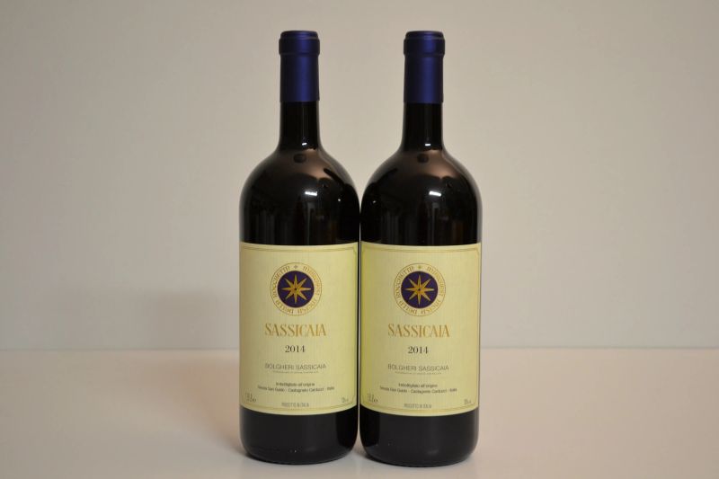 Sassicaia Tenuta San Guido 2014  - Auction A Prestigious Selection of Wines and Spirits from Private Collections - Pandolfini Casa d'Aste