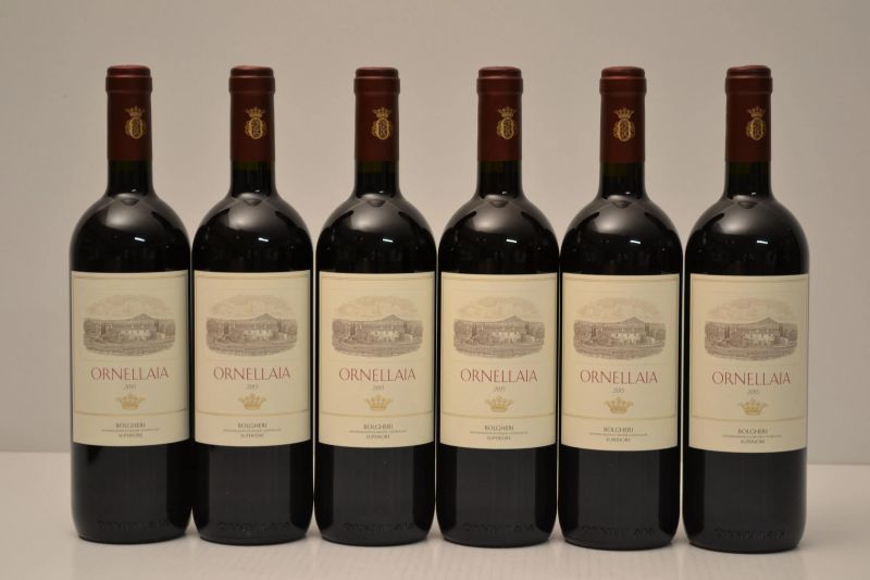 Ornellaia 2015  - Asta Una Straordinaria Selezione di Vini Pregiati da Cantine Italiane - Pandolfini Casa d'Aste