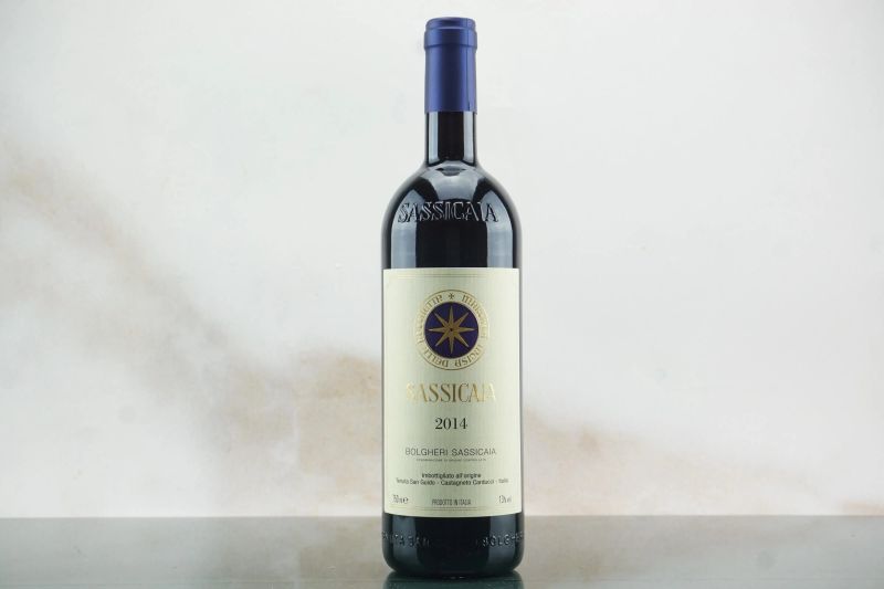 Sassicaia Tenuta San Guido 2014  - Asta Smart Wine 2.0 | Christmas Edition - Pandolfini Casa d'Aste