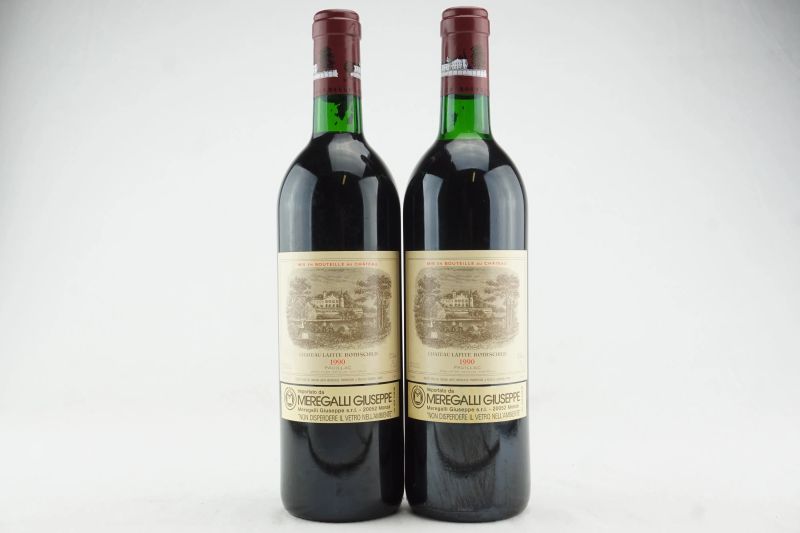 Ch&acirc;teau Lafite Rothschild 1990  - Auction THE SIGNIFICANCE OF PASSION - Fine and Rare Wine - Pandolfini Casa d'Aste