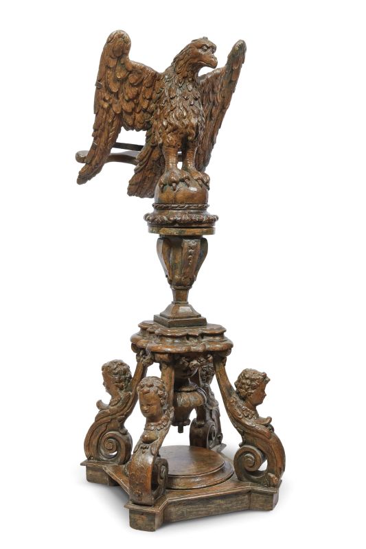 LEGGIO DA TERRA, OLANDA, 1670-1680 CIRCA  - Asta Sculture e oggetti d'arte - Pandolfini Casa d'Aste