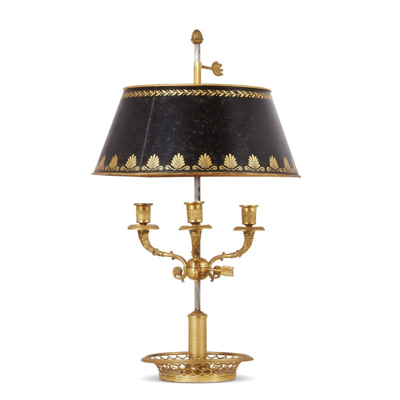 A FRENCH BUILLOTTE LAMP, 19TH CENTURY  - Auction INTERNATIONAL FINE ART - Pandolfini Casa d'Aste